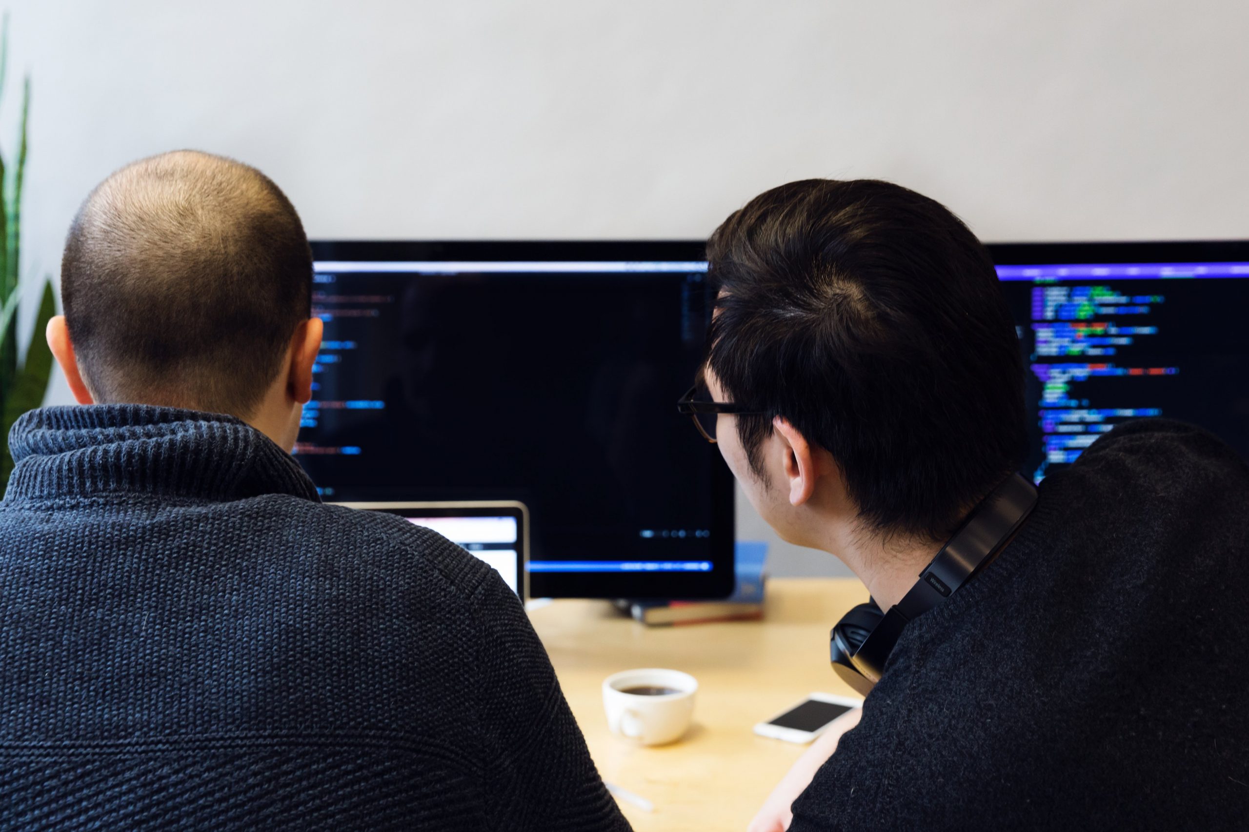 Reviewing Code On Computer